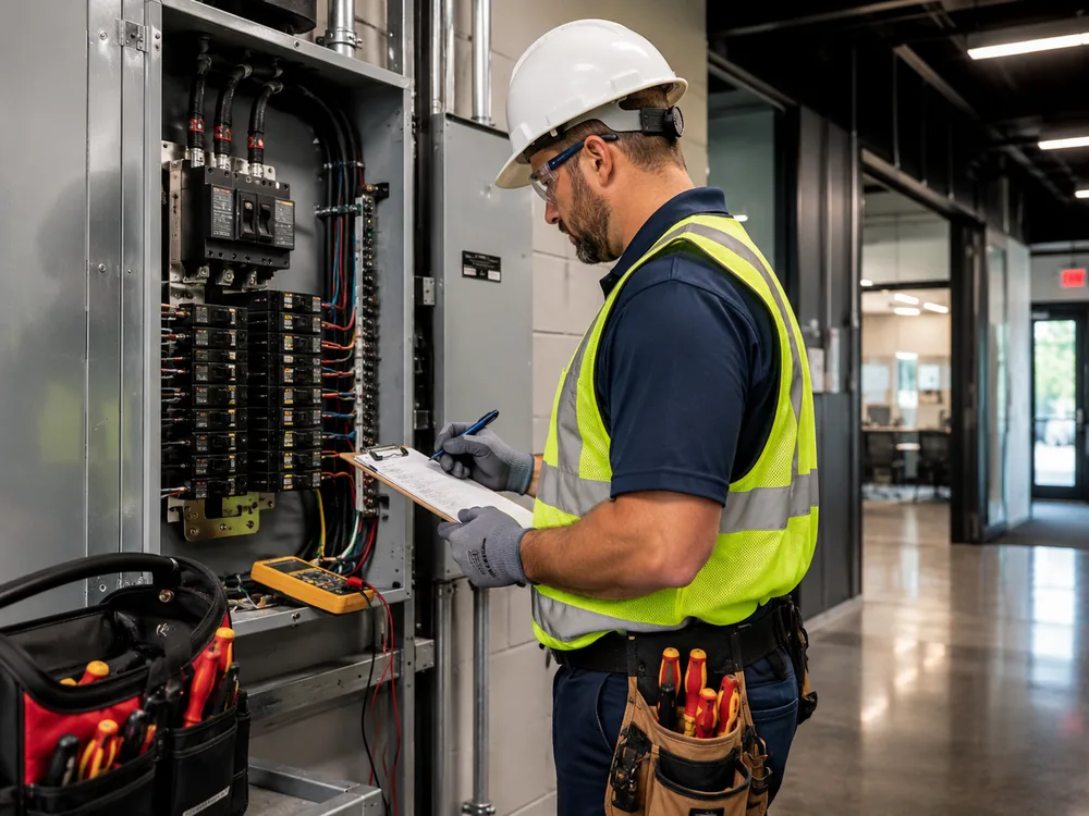 Commercial electrical maintenance by Bright Wave Electric in Henderson, NV