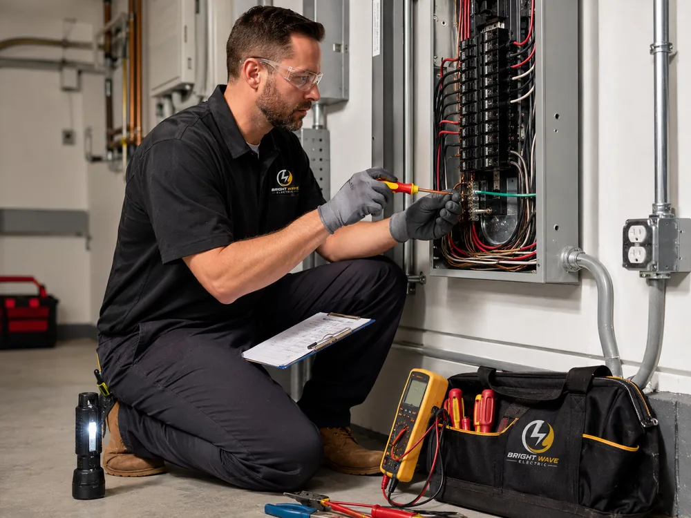 Electrical code corrections by Bright Wave Electric in Henderson, NV