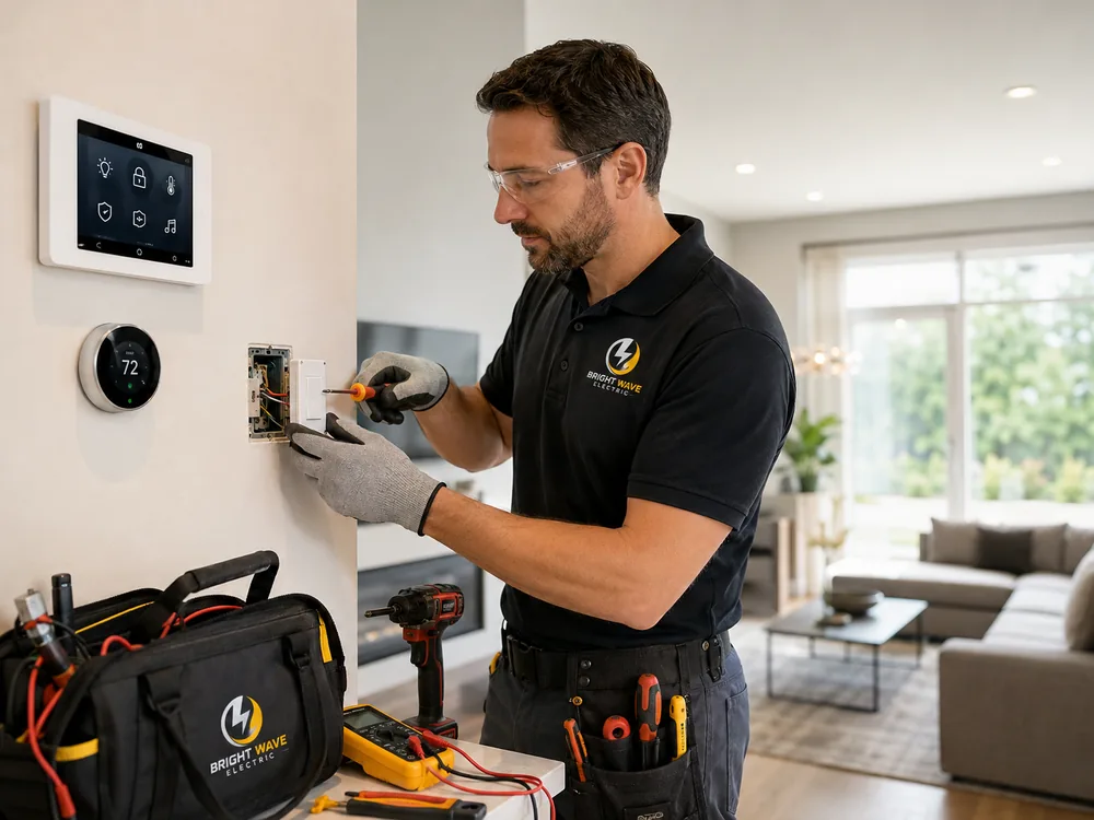 Smart-home electrical and automation by Bright Wave Electric in Henderson, NV